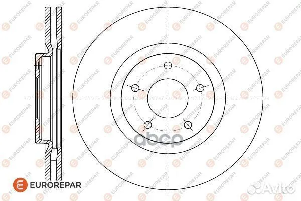 Диск тормозной передний nissan qashqai 07/rena