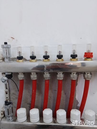 Услуги сантехника отопление теплый пол