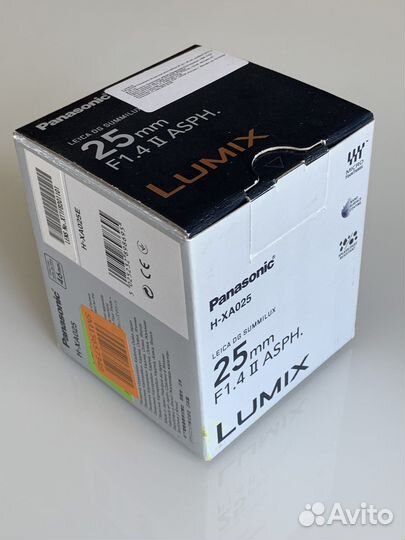 Новый Panasonic Leica DG Summilux 25mm f/1.4