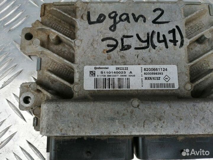 Блок управления двигателем Renault Logan LS0G/LS12