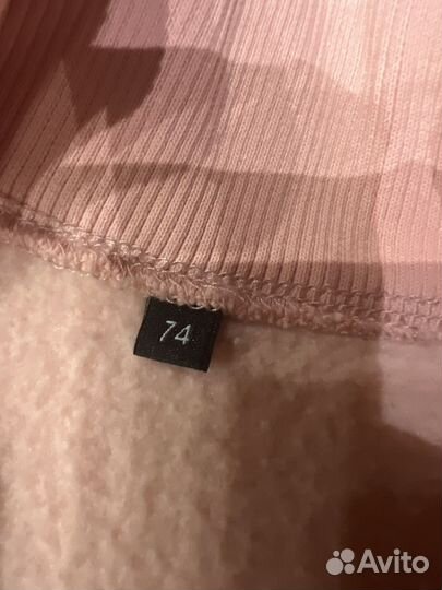 Флисовый комбинезон на девочку 74-80