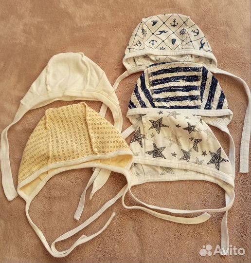 Ползунки и шапочки