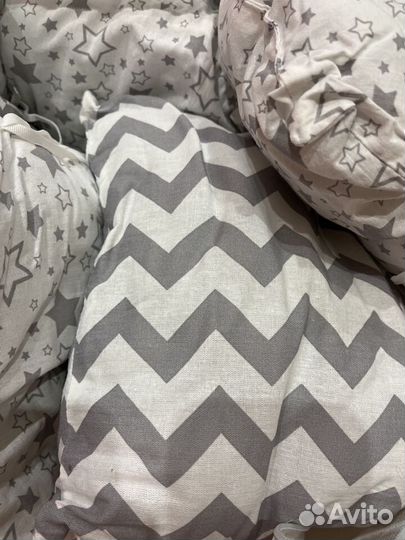 Бортики в детскую кроватку