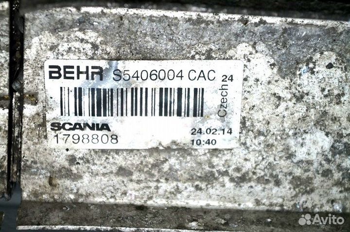 Интеркулер scania G-series (01.04)