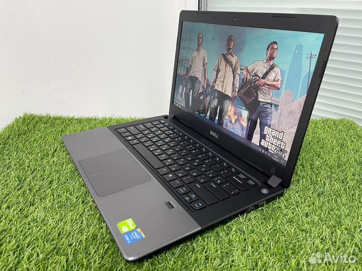 Шустрый ноутбук Dell i5/2видеокарты/8gb/SSD