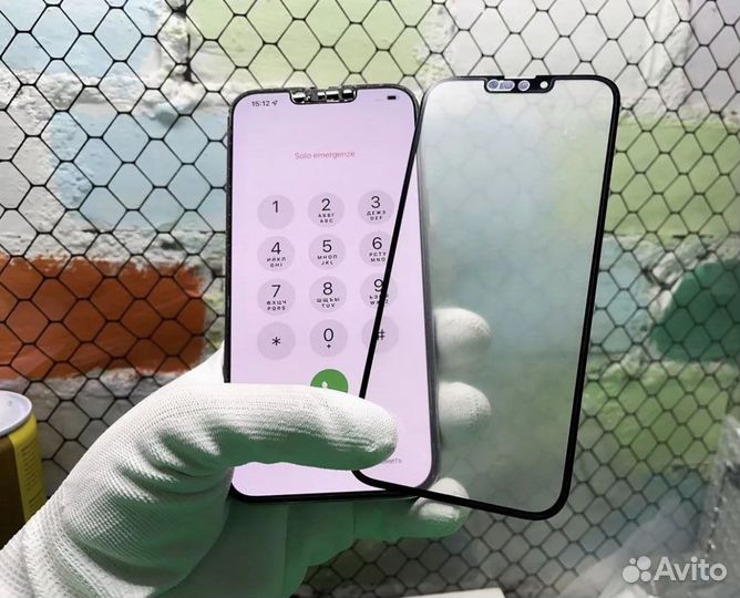 Стекло тачскрин iPhone x Возможна замена