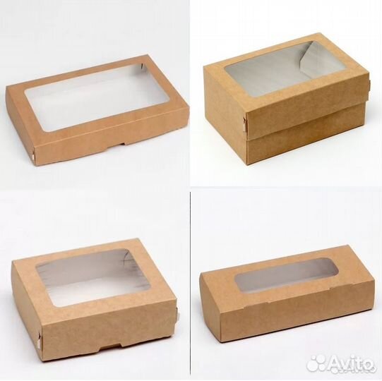 Коробки с окном, купольные и шляпные коробки