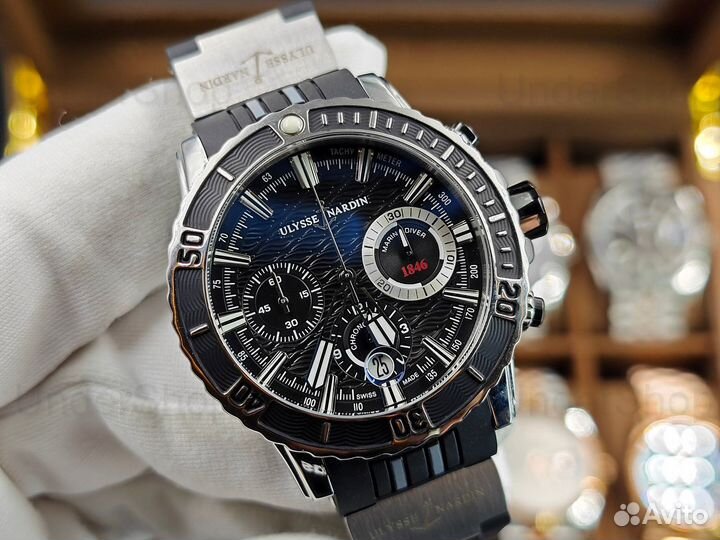 Ulysse Nardin Black Мужские часы кварцевые