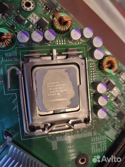 Материнская плата dell с процессором Intel core2