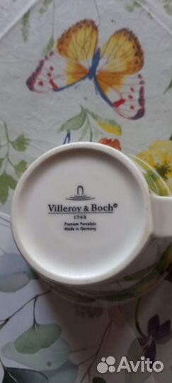 Чашка с блюдцем Villeroy & Boch