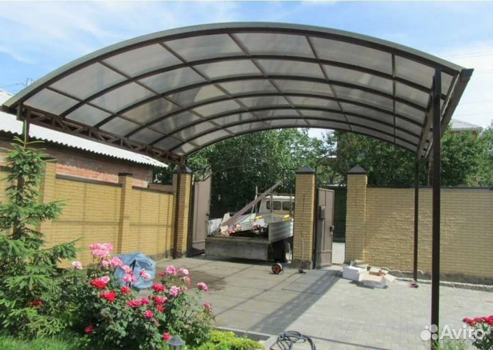 Изготовление навесов и ферм