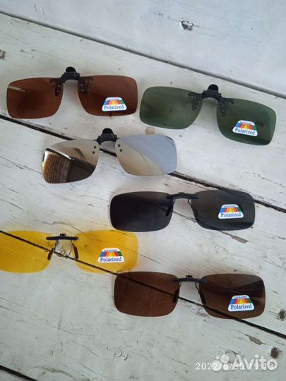 Накладки солнцезащитные на очки