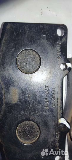 Тормозные колодки toyota fortuner