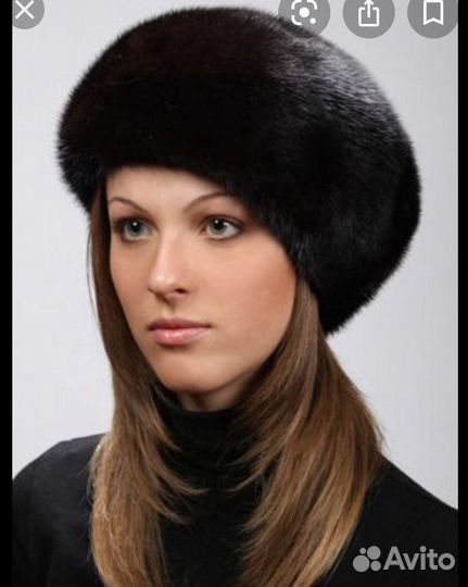 Норковая шапка