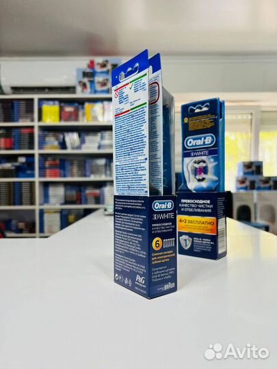 Насадка для зубной щетки Oral-B Braun EB18 3D Whit