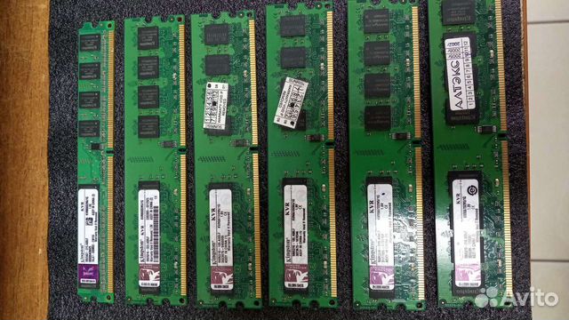 Оперативная память DDR 1 и DDR2 1,2GB