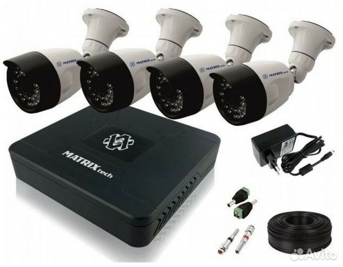 Комплект видеонаблюдения