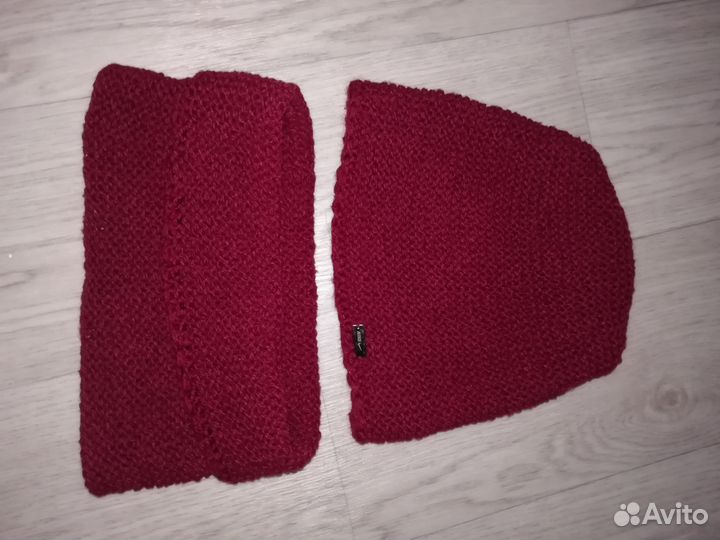 Комплект шапка и шарф