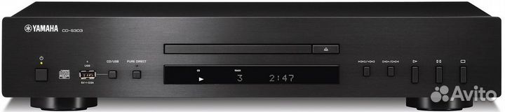 CD-проигрыватель Yamaha CD-S303 (черный)