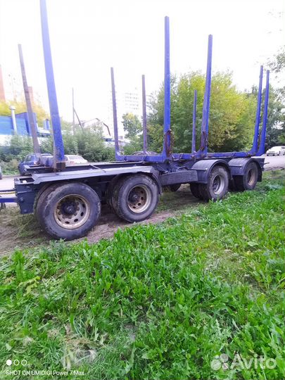 Прицеп лесовоз (сортиментовоз) Jyki Лесовозный прицеп, 1994