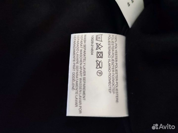 Юбка плиссе черная