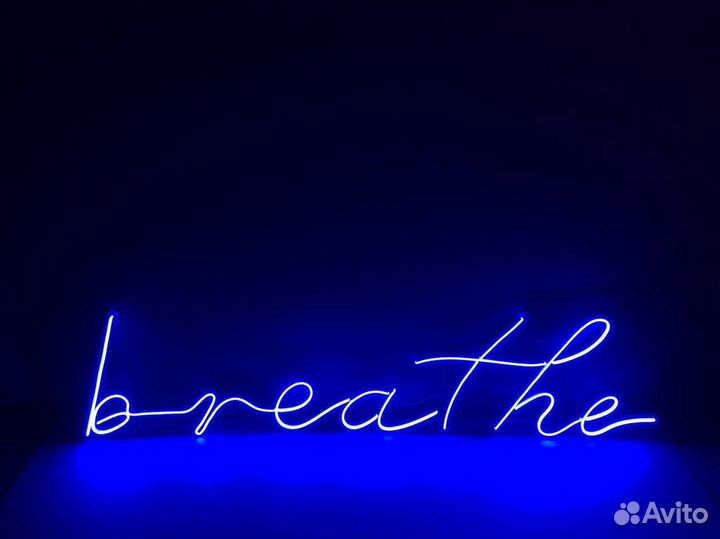 Неоновая вывеска для бизнеса