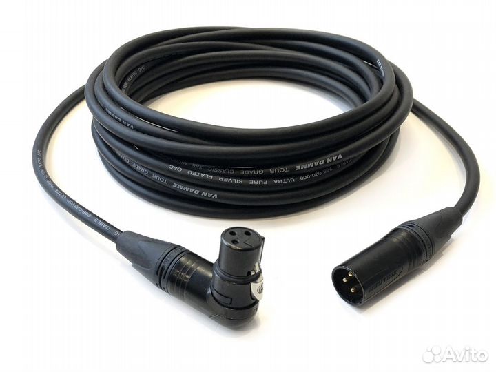 Кабели XLR Klotz Van Damme Mogami Sommer Neutrik