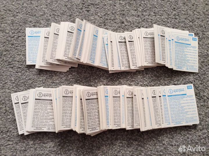 Panini чемпионат мира 2002 полный сет