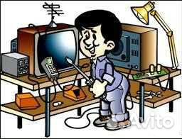 Ремонт телевизоров, стиральных машин, свч