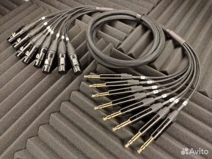 Мультикор 8 Xlr гн. На 8 Jack 6,3 st Cordial CMG 8