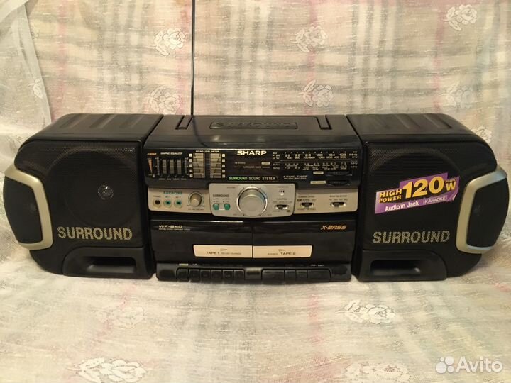 Магнитофон sharp w m- 940
