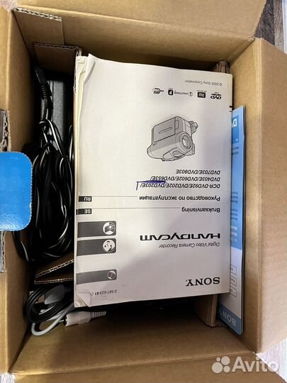 Видеокамера sony dvd203e