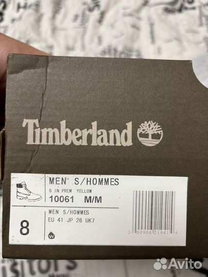 Ботинки timberland оригинал