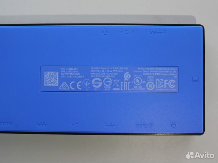 Докстанция для ноутбуков HP (type-c)