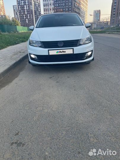 Volkswagen Polo 1.6 AT, 2016, 96 000 км