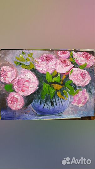 Интерьерная картина маслом на холсте