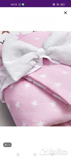 Конверт на выписку для девочки