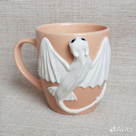 Чашка кружка дракон декор Фурия приручить дракона
