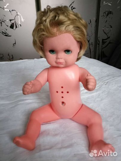 Кукла пупс времён СССР 50 см