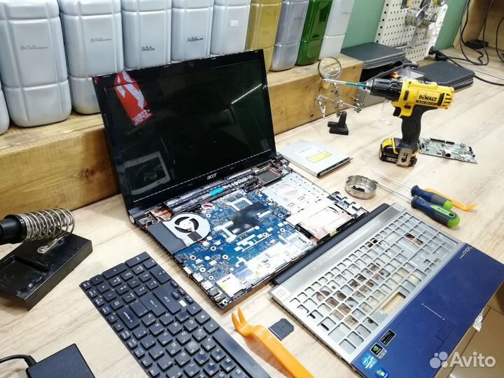 Ремонтирую профессионально компьютеры и ноутбуки