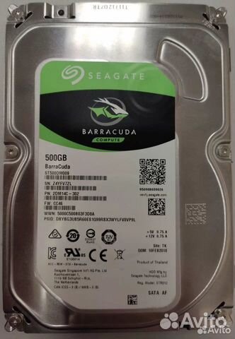 Жесткий диск для компьютера и сервера