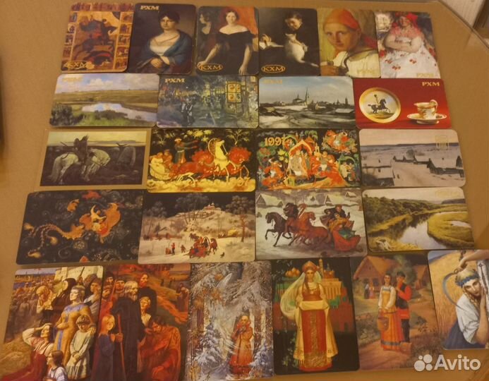 Коллекция календариков Новые лоты