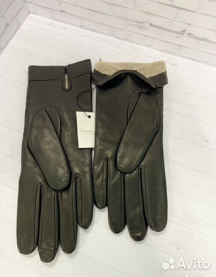 Перчатки женские кожаные Dior