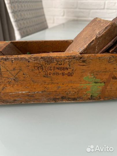 Рубанок старинный