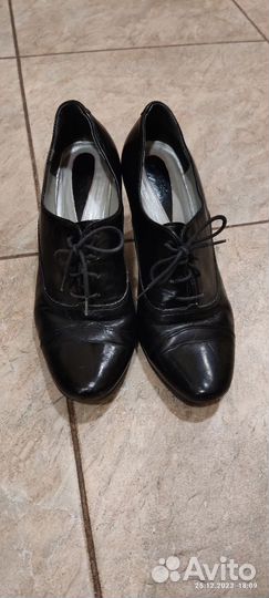 Ботинки женские Ecco с натур.кожи