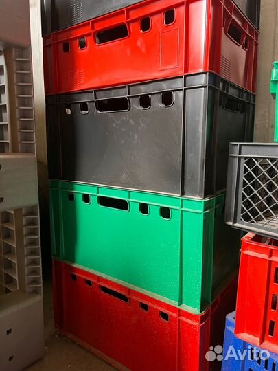 Новые Пищевые Пластиковые Ящики G3 600х400х300