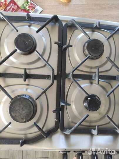Газовая варочная панель 4 конфорки