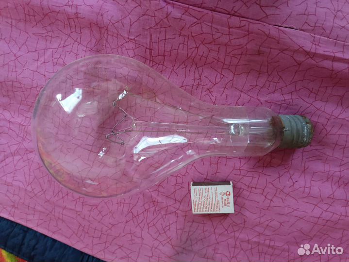 Лампа большая раритет