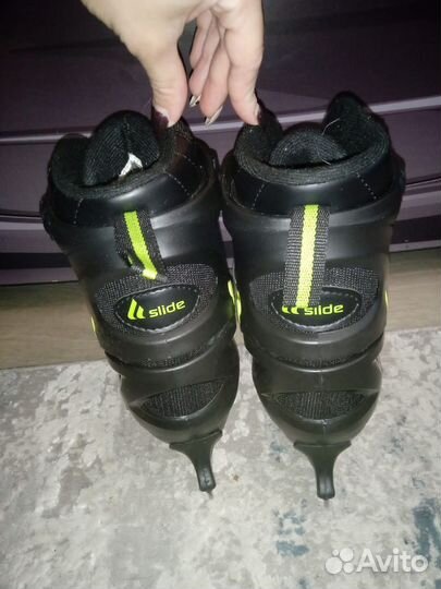 Детские раздвижные коньки 34-37р