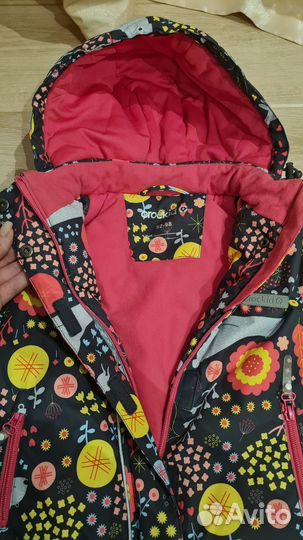 Куртка для девочки 92 98 зимняя crockid